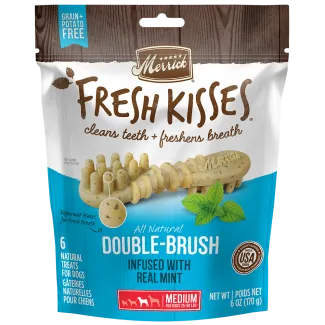 MER Fresh Kisses Pouches Mint Medium 6oz Front lg