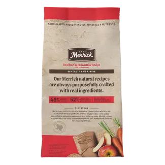 Merrick Healthy Grains Beef and Brown Rice Dry Dog Food