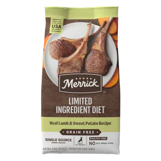 Limited Ingredient Diet Grain Free - Real Lamb &amp; Sweet Potato Recipe - Front of bag