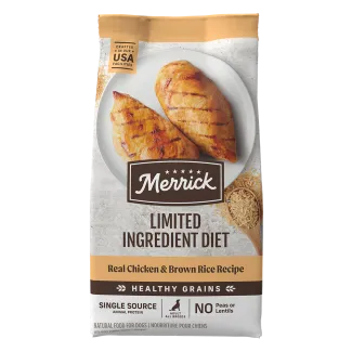 Limited Ingredient Diet Real Chicken &amp; Brown Rice Recipe - Front of bag