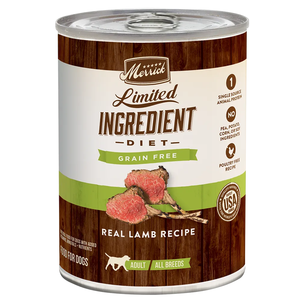 MER LID Real Lamb Recipe 13oz lg