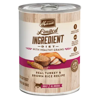 MER LID HG Real Turkey Brown Rice 13oz lg
