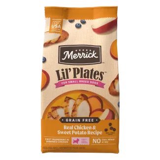 Lil&#039; Plates Grain Free Real Chicken + Sweet Potatoes Recipe - Front of bag