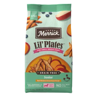 Lil&#039; Plates Grain Free Senior Real Chicken + Sweet Potato Recipe