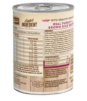 MER LID HG Real Turkey Brown Rice 13oz lg B