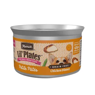 Lil&#039; Plates Petite Pates Chicken Dinner Recipe Wet Dog Food