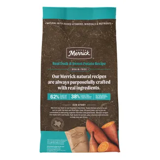 Merrick Real Duck and Sweet Potato Grain Free Dry Dog Food
