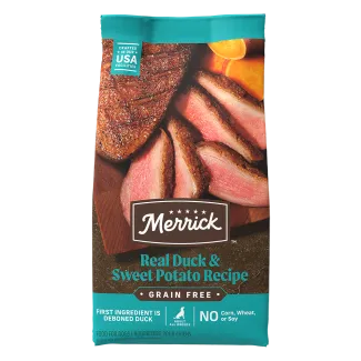 Merrick Real Duck and Sweet Potato Grain Free Dry Dog Food