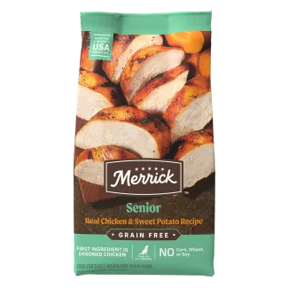 Grain Free Real Chicken and Sweet Potato Senior Dry Dog Food