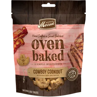 Oven Baked Cowboy Cookout With Real Beef And Bacon Dog Treats