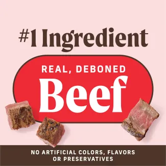 made with real deboned beef